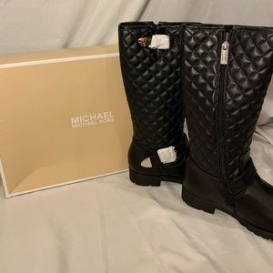 Michael Kors Dahlia Liz Riding Boots 3M Little Kid
